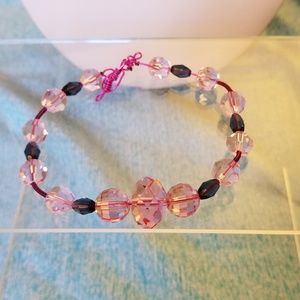 NWT Handmade Swarovski Crystal Bracelet Anklet 9"